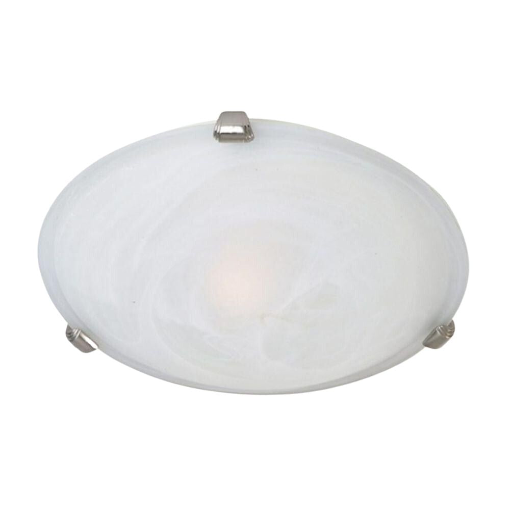 Mercator ASTRO Ceiling Light - 2 Light 40cm Alabaster Glass Oyster, IP20-Mercator-Ozlighting.com.au