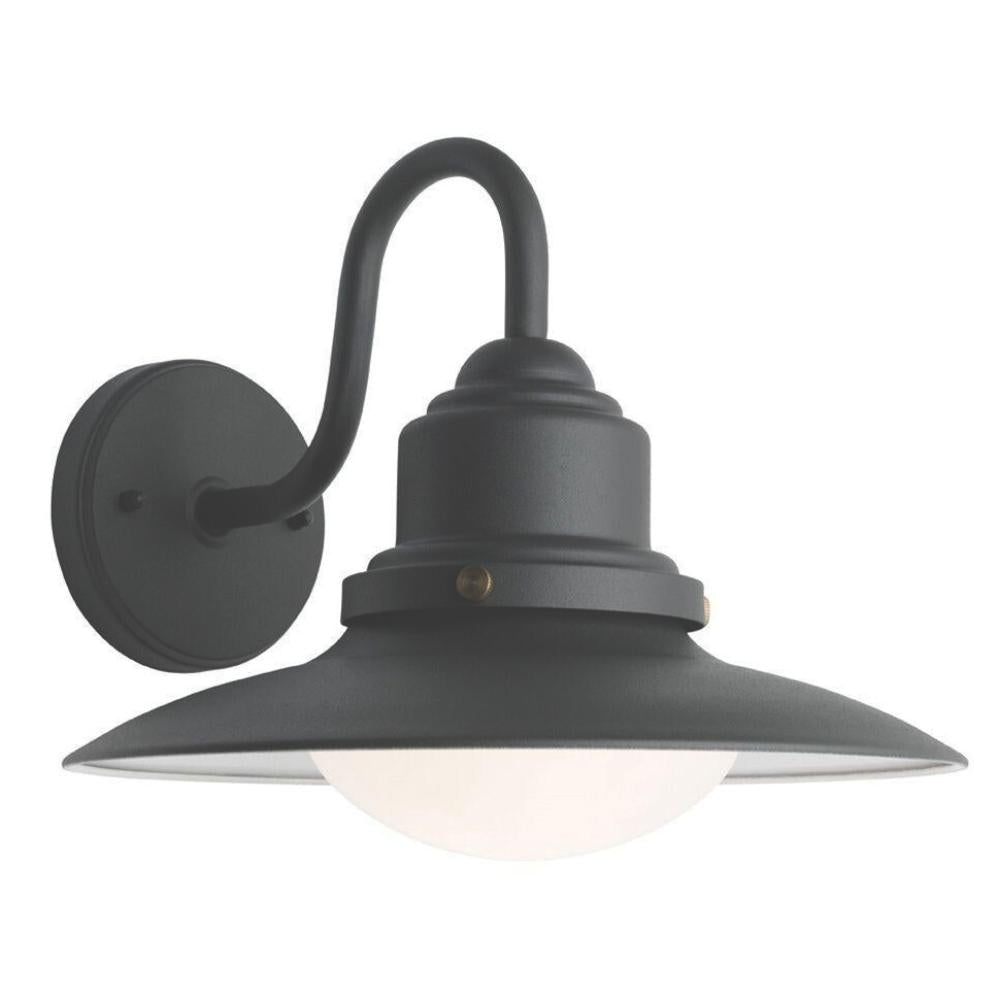 Mercator EVE Traditional Outdoor Grey Graphite Downward Wall Bracket Light - IP44-Mercator-Ozlighting.com.au