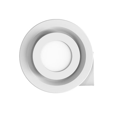 Modura ALLAIR PRO LED - 250mm High Extraction Round Ceiling Exhaust Fan With LED Light-Modura-Ozlighting.com.au