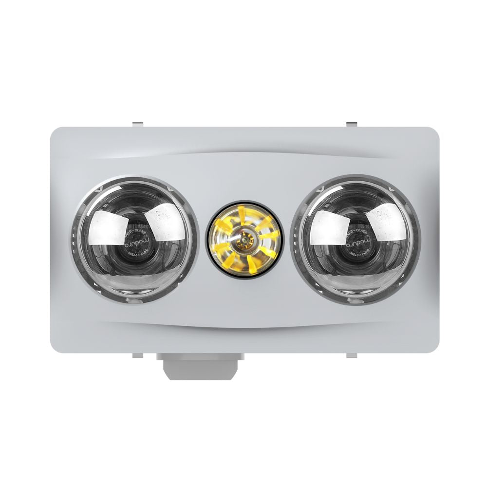 Modura BATHLUX2 Bathroom Heater-Light-Exhaust Fan - 3-in-1-Modura-Ozlighting.com.au