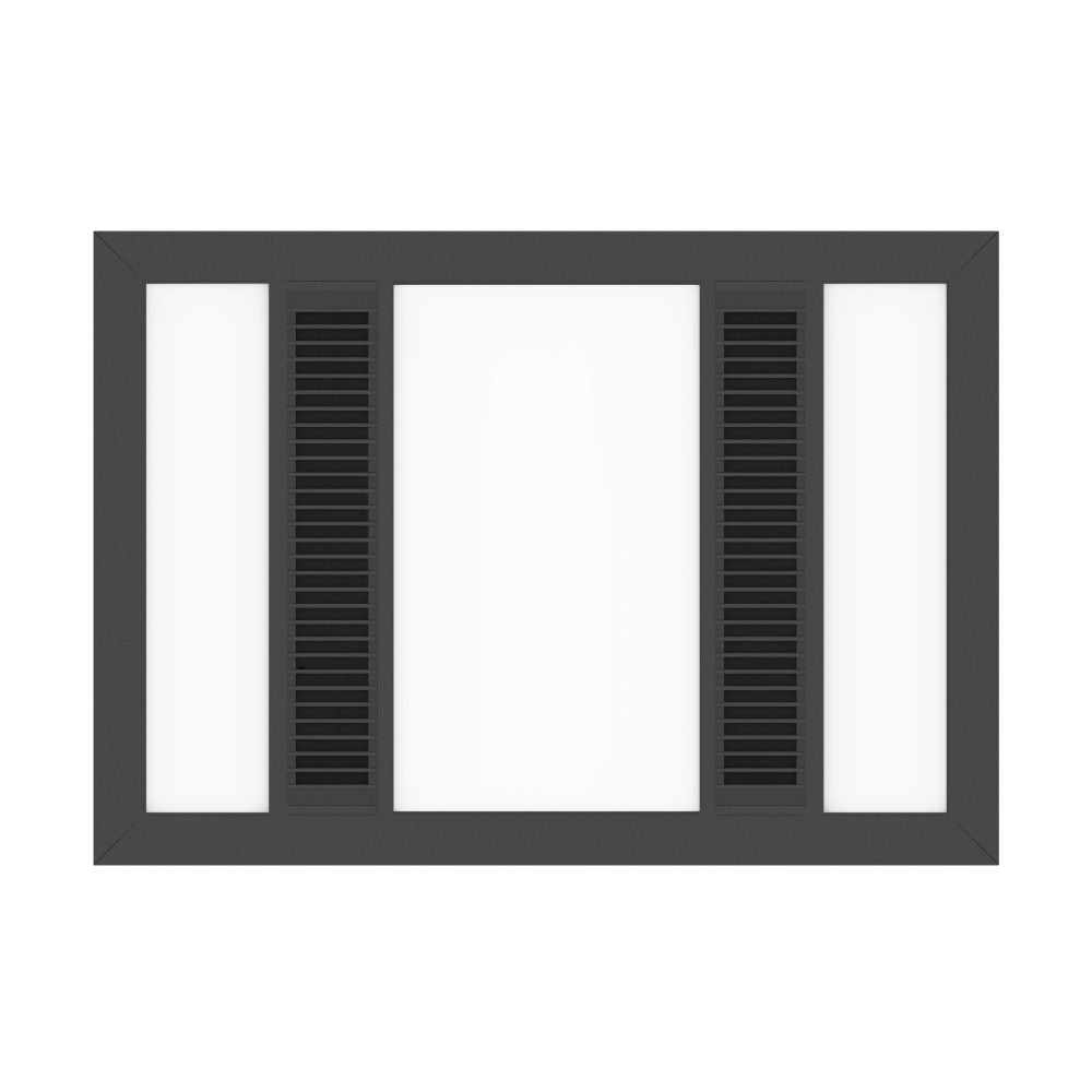 Modura SLENDER Bathroom Heater-Light-Exhaust Fan - 3-in-1-Modura-Ozlighting.com.au