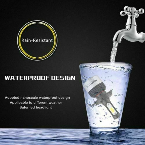 Nighteye 9006 HB4 LED Headlight Bulbs 36W 4500LM Set of 2-Ozlighting-Ozlighting.com.au