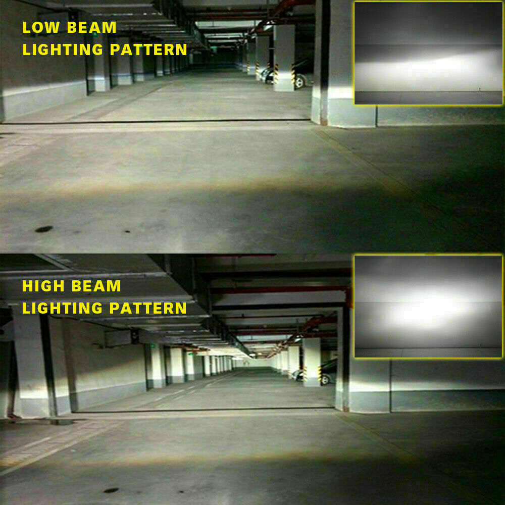 Nighteye H8 H9 H11 LED Headlight Bulbs - Hi/Lo, 36W 4500LM Set of 2-Ozlighting-Ozlighting.com.au