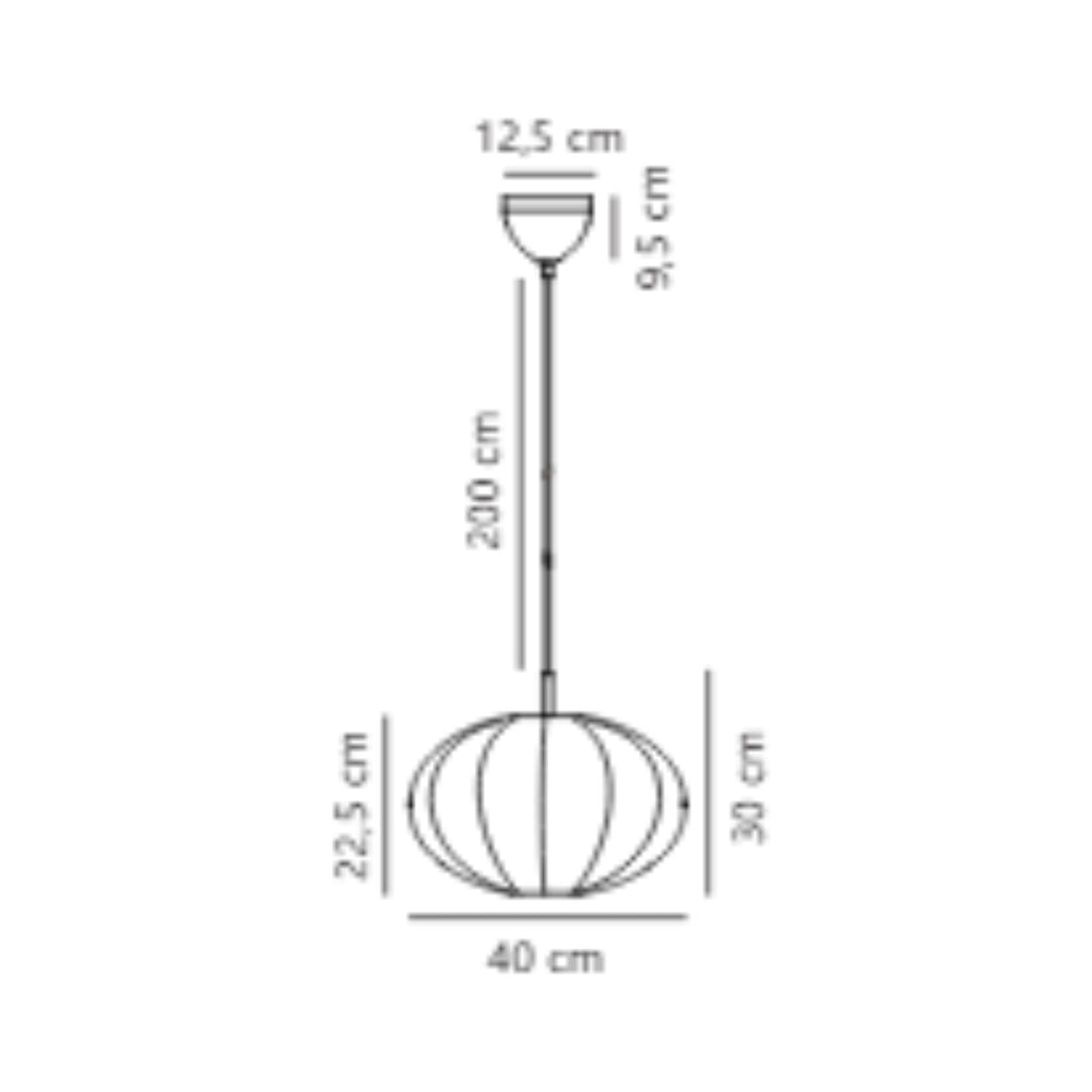 Nordlux AERON-40/60 Pendant - 1 Light-Nordlux-Ozlighting.com.au