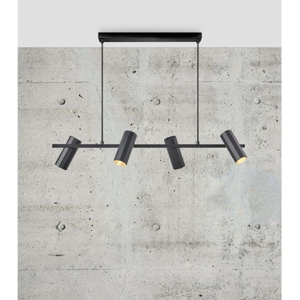 Nordlux ALANIS - 4 Light Minimalist Metal Pendant-Nordlux-Ozlighting.com.au