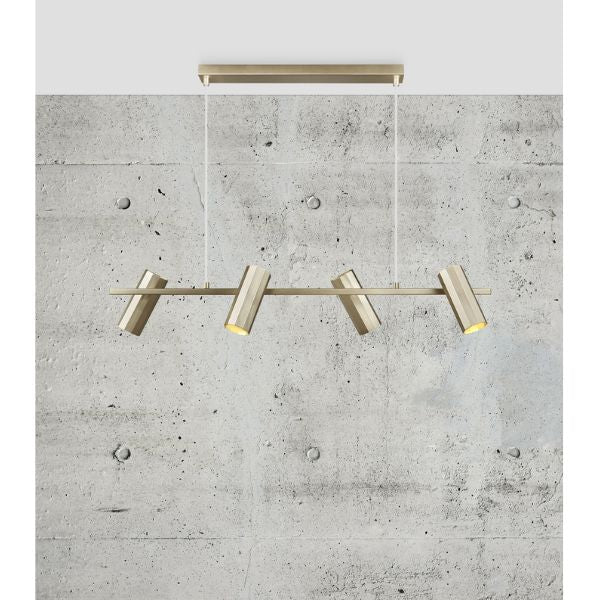 Nordlux ALANIS - 4 Light Minimalist Metal Pendant-Nordlux-Ozlighting.com.au