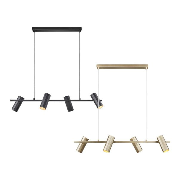 Nordlux ALANIS - 4 Light Minimalist Metal Pendant-Nordlux-Ozlighting.com.au