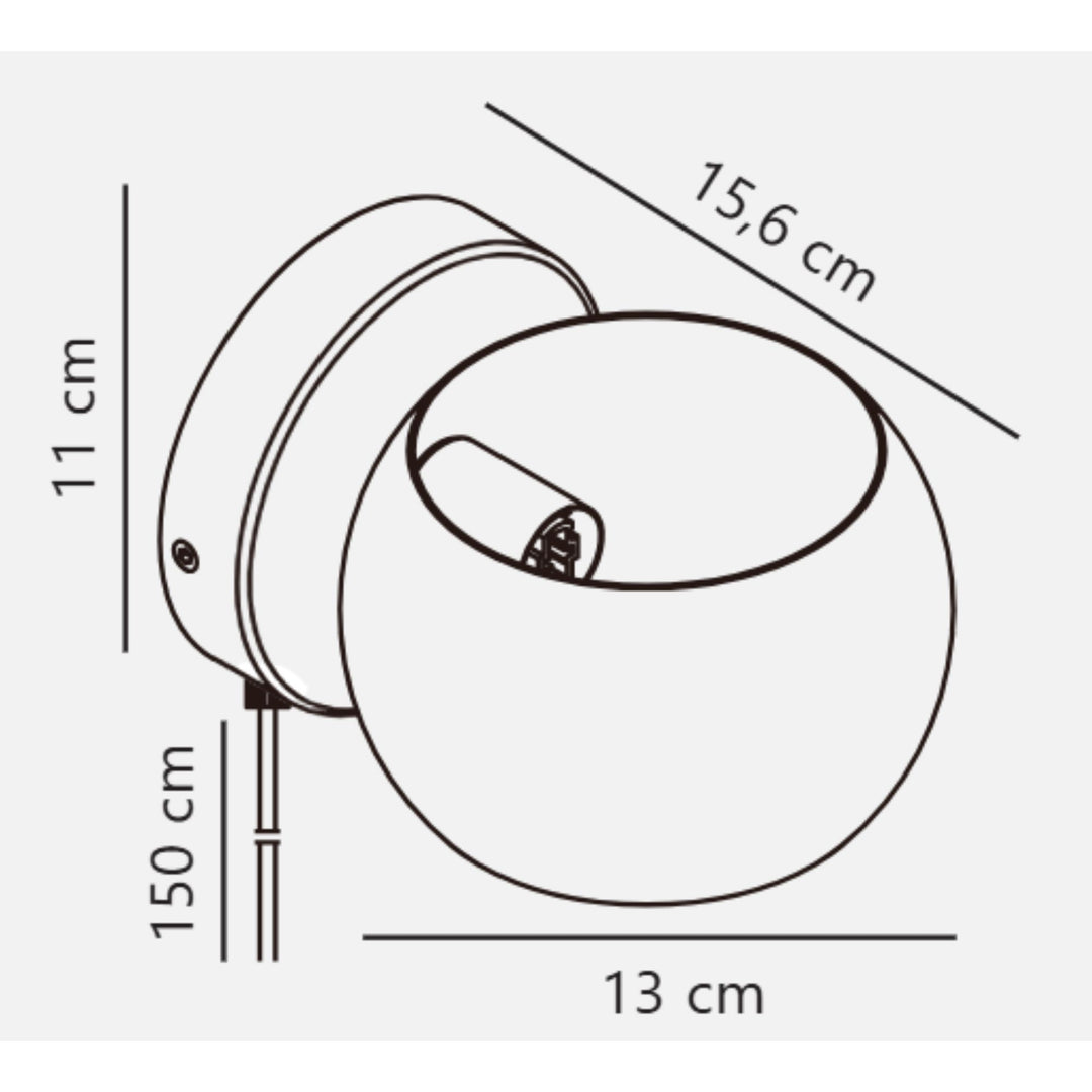 Nordlux BELIR - 5W Wall Light-Nordlux-Ozlighting.com.au