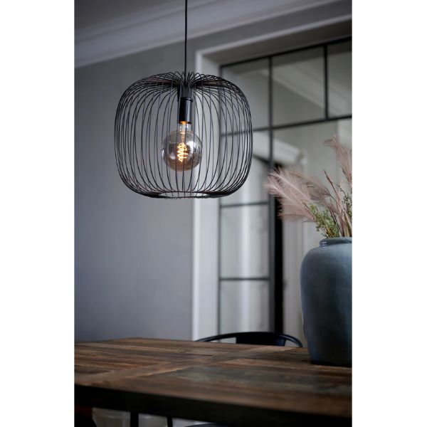 Nordlux BERONI Pendant - 1 Light Minimalist Cage-Nordlux-Ozlighting.com.au
