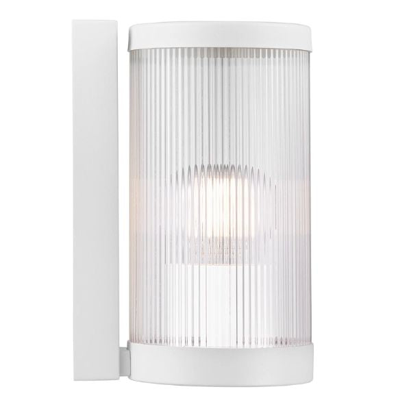 Nordlux COUPAR - Modern Ribbed Wall Light IP54-Nordlux-Ozlighting.com.au