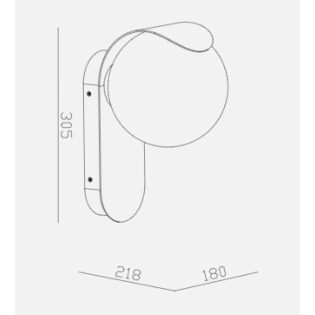 Nordlux DALIUS - 10W Wall Light-Nordlux-Ozlighting.com.au