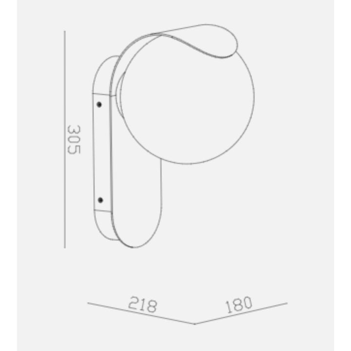 Nordlux DALIUS - 10W Wall Light-Nordlux-Ozlighting.com.au
