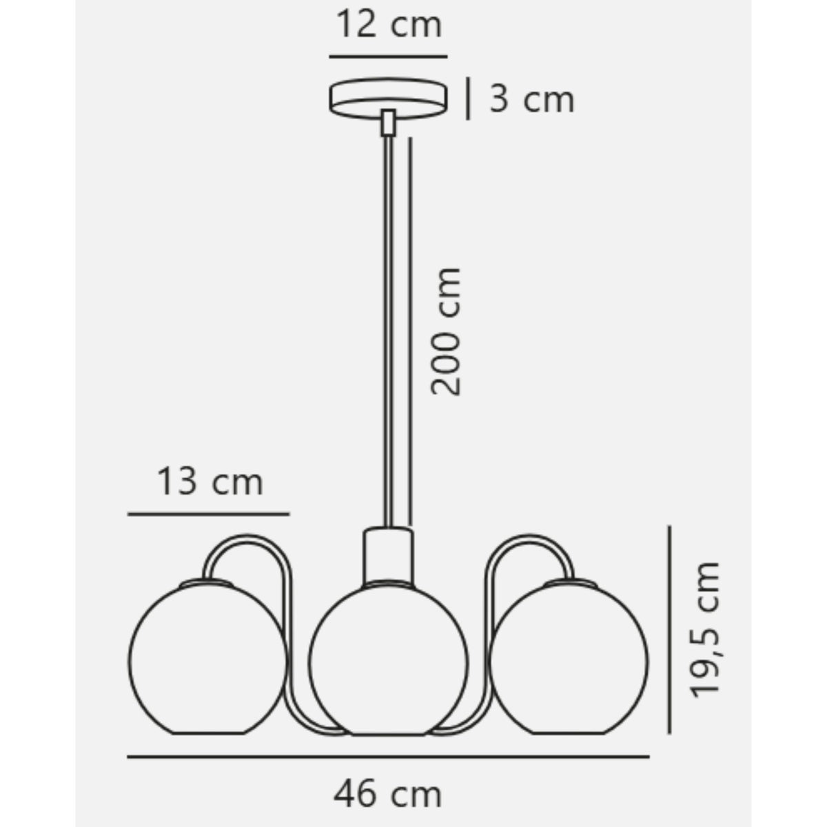 Nordlux FRANCA Pendant - 4 Light-Nordlux-Ozlighting.com.au