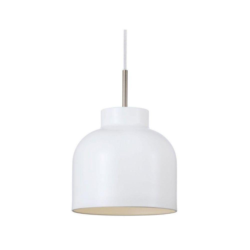 Nordlux JULIAN Pendant - 1 Light Metal, White, 230mm-Nordlux-Ozlighting.com.au
