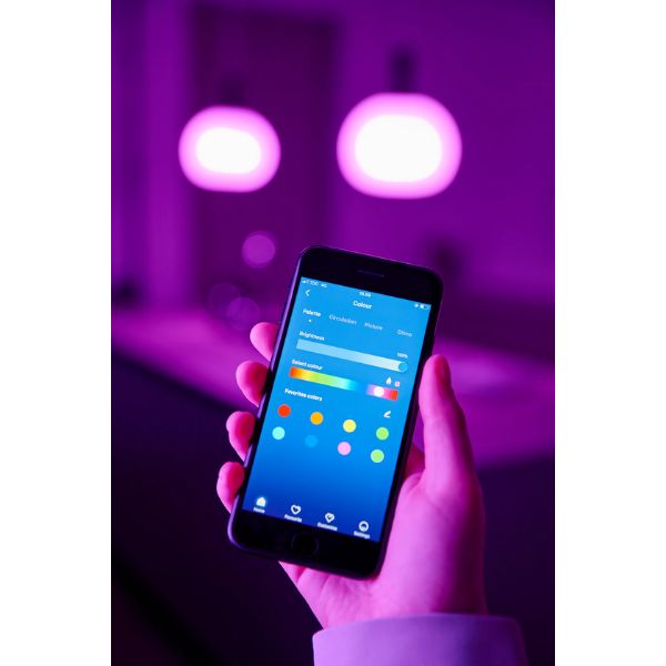 Nordlux LIVA Smart Ceiling Light - RGB Colour-Adjustable, IP54-Nordlux-Ozlighting.com.au