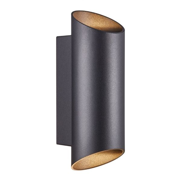 Nordlux NICO Up/Down Outdoor Wall Light - Aluminium, IP54-Nordlux-Ozlighting.com.au