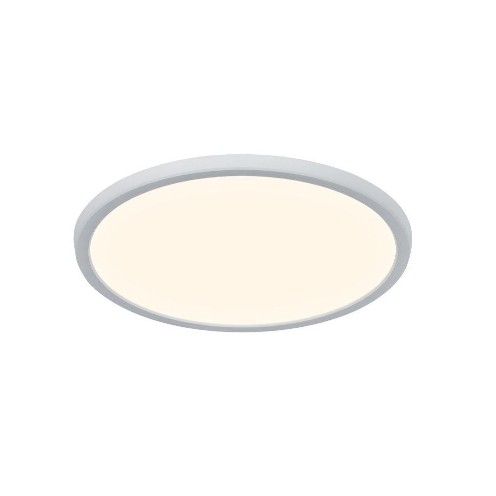 Nordlux OJA Smart LED Ceiling Light - 15W/20W/30W White Tuneable Round Oyster, IP20 White-Nordlux-Ozlighting.com.au