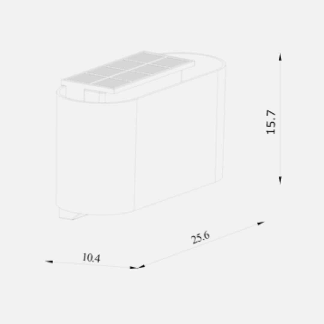 Nordlux PIOLA - 5W Solar Light-Nordlux-Ozlighting.com.au