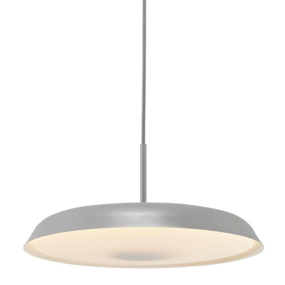 Nordlux PISO LED Pendant Light - 21W Grey, 2700K-Nordlux-Ozlighting.com.au