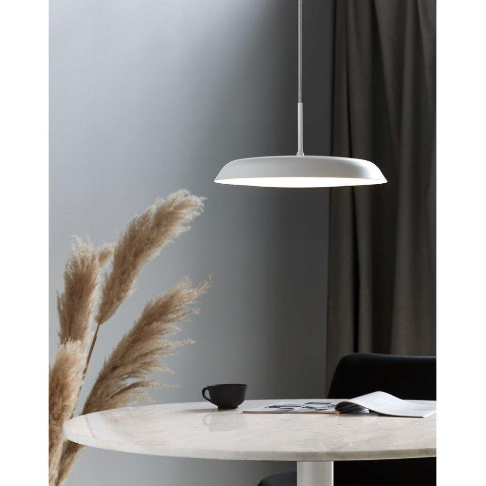 Nordlux PISO LED Pendant Light - 21W White, 2700K-Nordlux-Ozlighting.com.au