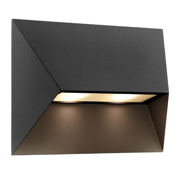 Nordlux PONTIO 27 Outdoor Wall Light - Architectural Aluminium, IP54-Nordlux-Ozlighting.com.au
