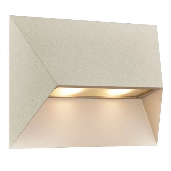 Nordlux PONTIO 27 Outdoor Wall Light - Architectural Aluminium, IP54-Nordlux-Ozlighting.com.au