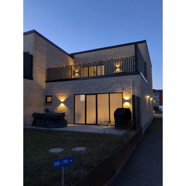 Nordlux ROLD Wall Light - 10W Flat/Round-Nordlux-Ozlighting.com.au