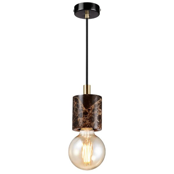 Nordlux SIV Pendant Light - 1 Light Marble Suspension Cable-Nordlux-Ozlighting.com.au