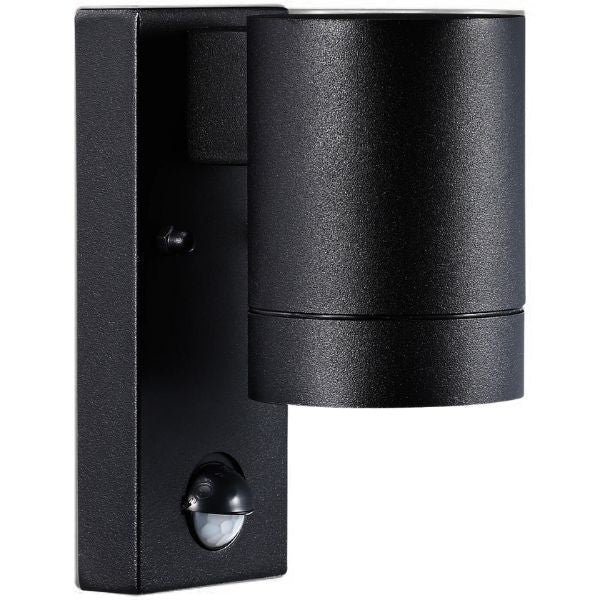 Nordlux TIN MAXI SENSOR - 1/2xGU10 Exterior Down Only/Up/Down Wall Light With Sensor IP54-Nordlux-Ozlighting.com.au
