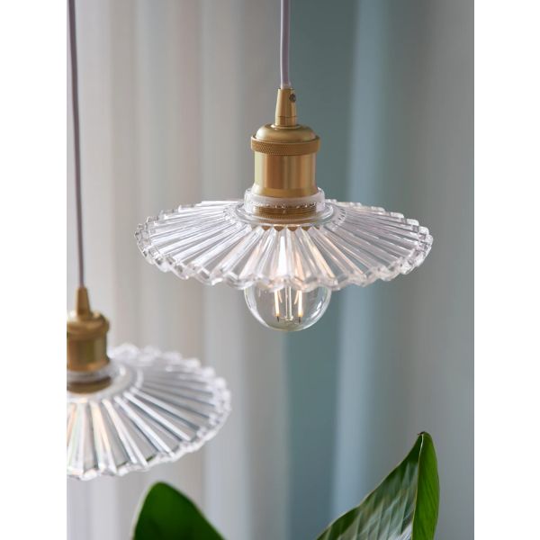 Nordlux TORINA - 1 Light Retro Hand-Blown Glass Pendant-Nordlux-Ozlighting.com.au