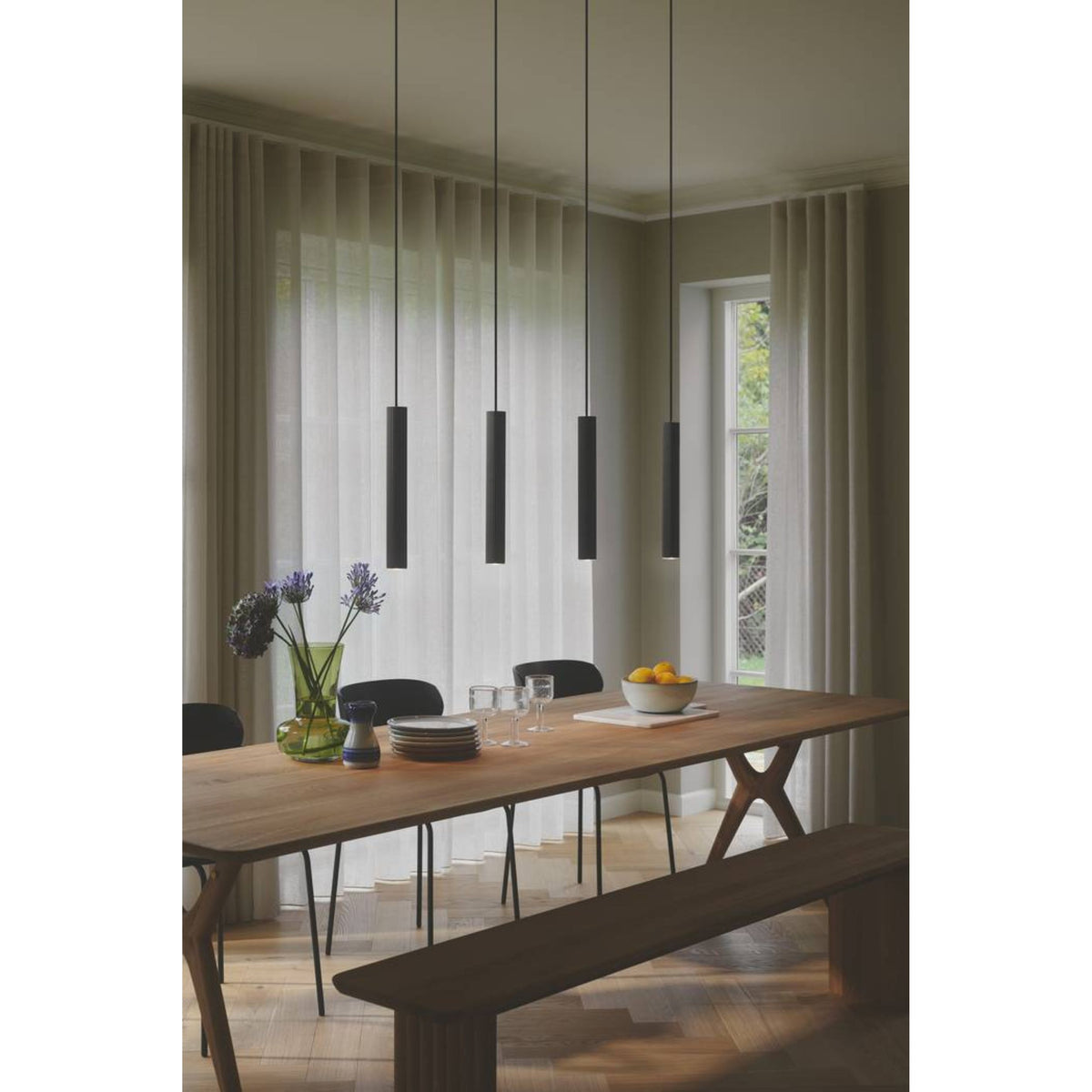 Nordlux VICO Linear Pendant - 4-Light, GU10-Nordlux-Ozlighting.com.au