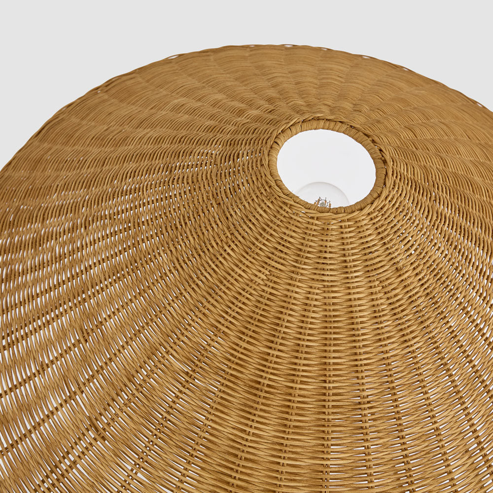 OneWorld Collection APEX Rattan Floor Lamp-ONEWORLD COLLECTION-Ozlighting.com.au
