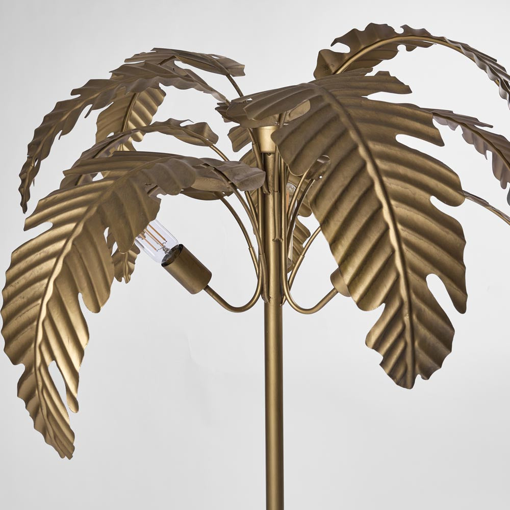 OneWorld Collection AZALEA Floor Lamp Gold-ONEWORLD COLLECTION-Ozlighting.com.au