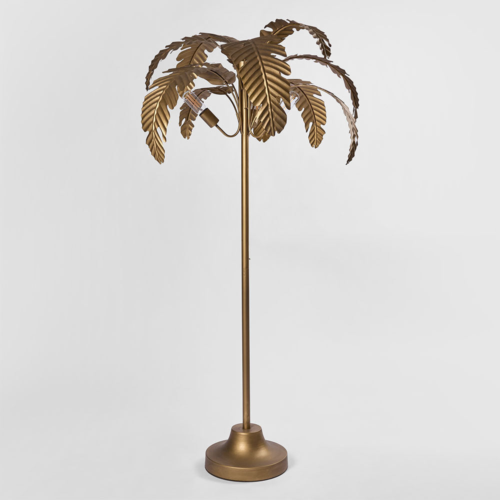 OneWorld Collection AZALEA Floor Lamp Gold-ONEWORLD COLLECTION-Ozlighting.com.au