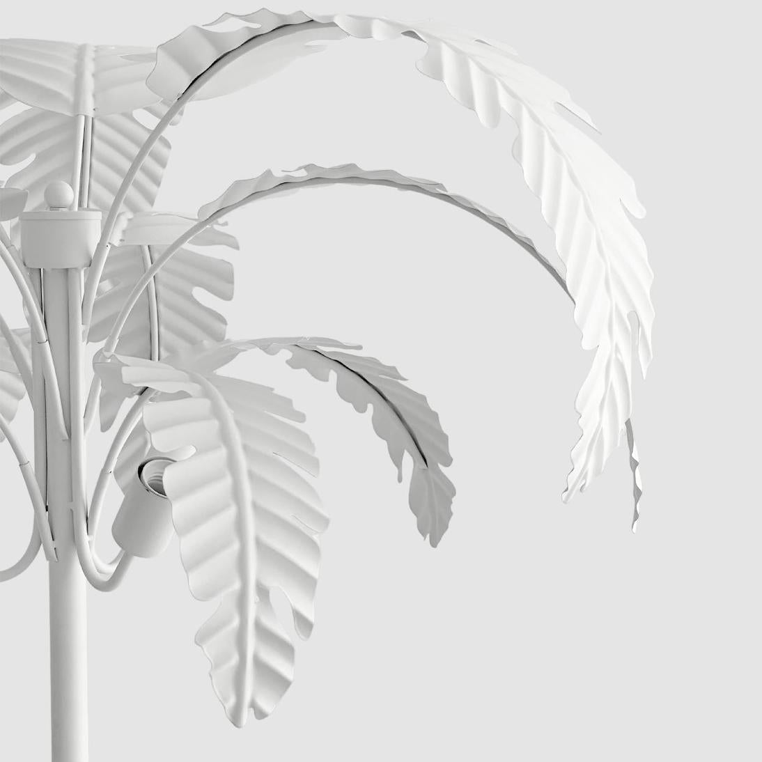 OneWorld Collection AZALEA Floor Lamp in White-ONEWORLD COLLECTION-Ozlighting.com.au
