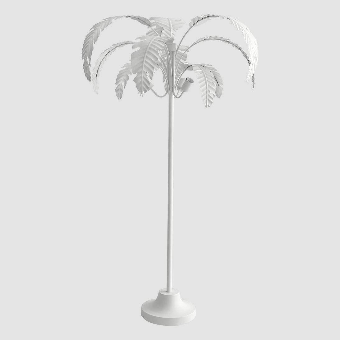 OneWorld Collection AZALEA Floor Lamp in White-ONEWORLD COLLECTION-Ozlighting.com.au