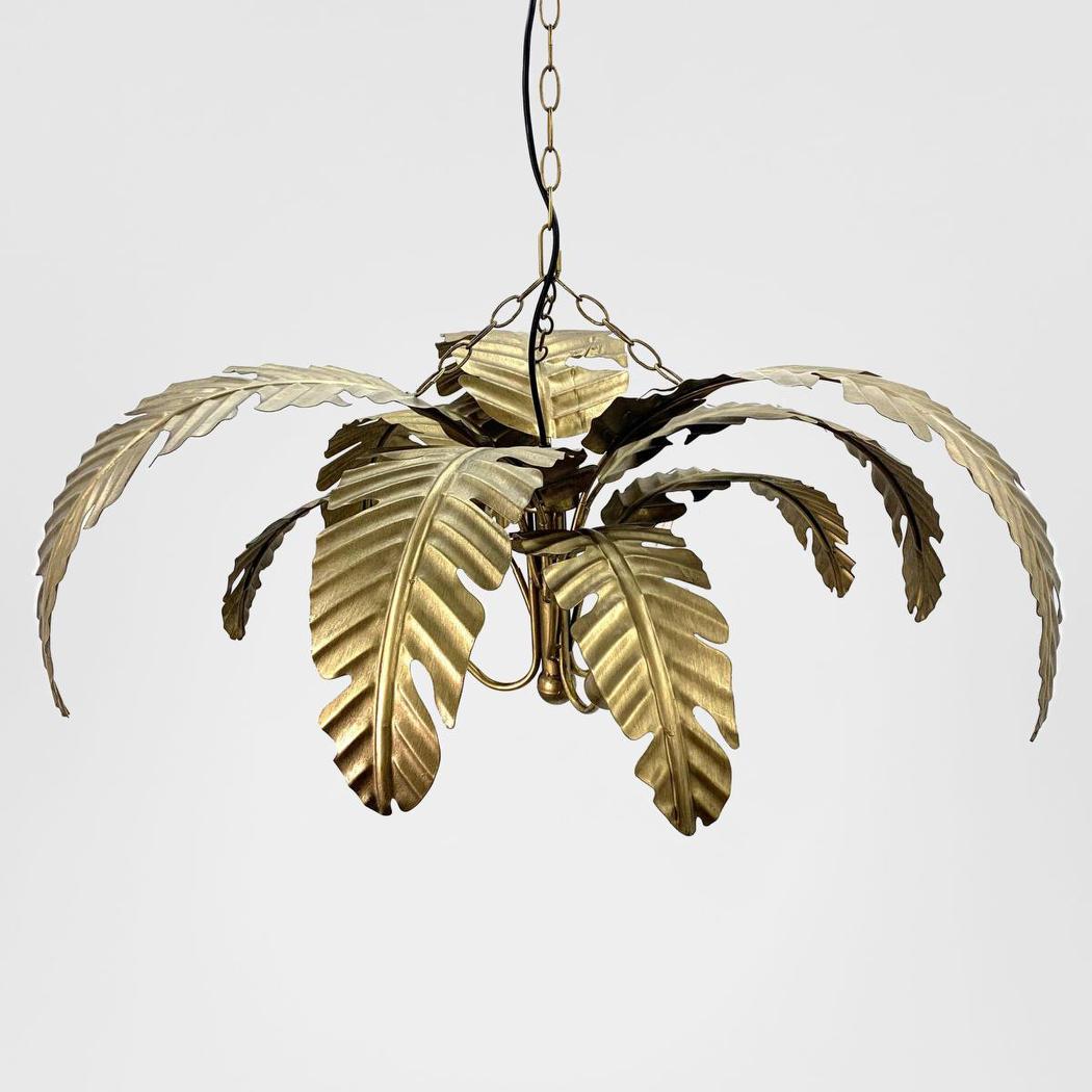OneWorld Collection AZALEA Iron Pendant Light Gold-ONEWORLD COLLECTION-Ozlighting.com.au