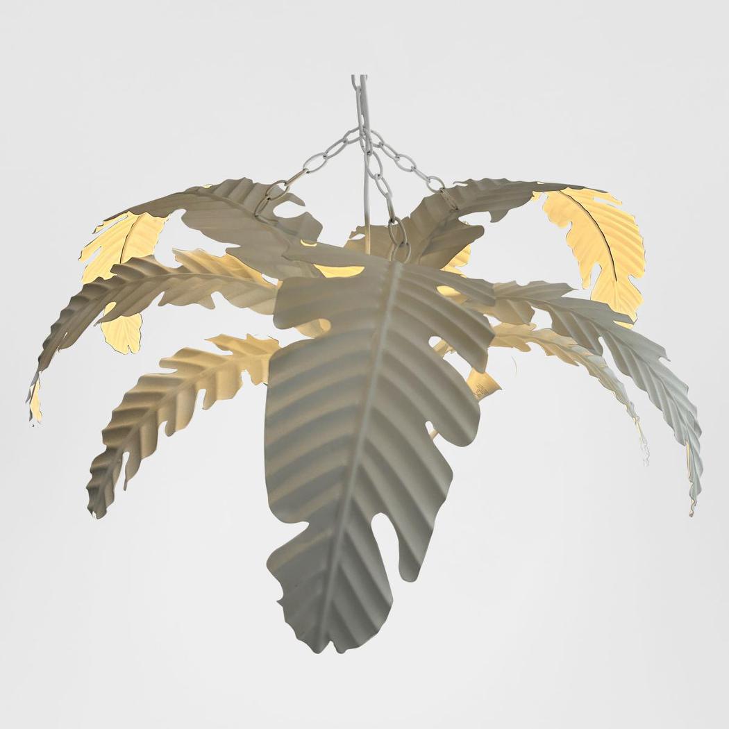 OneWorld Collection AZALEA Pendant Light in White-ONEWORLD COLLECTION-Ozlighting.com.au