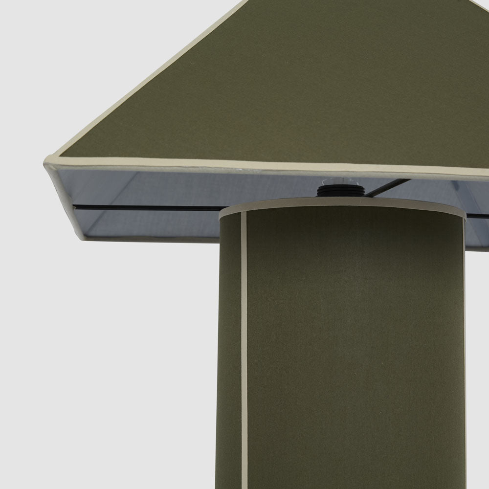 OneWorld Collection GABLE Table Lamp Hunter Green-ONEWORLD COLLECTION-Ozlighting.com.au