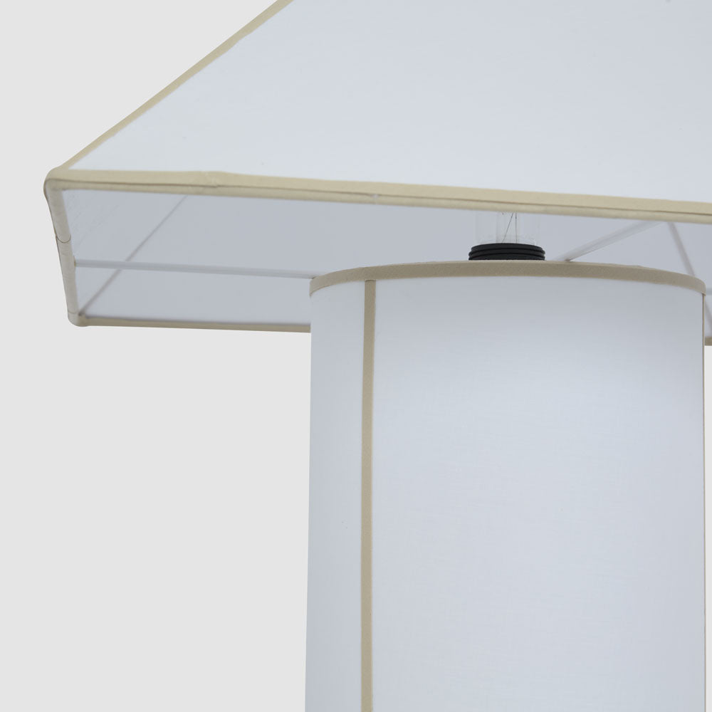 OneWorld Collection GABLE Table Lamp Off-White-ONEWORLD COLLECTION-Ozlighting.com.au