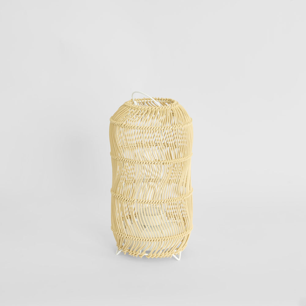 OneWorld Collection JETTY Rattan Rechargeable Lantern-ONEWORLD COLLECTION-Ozlighting.com.au