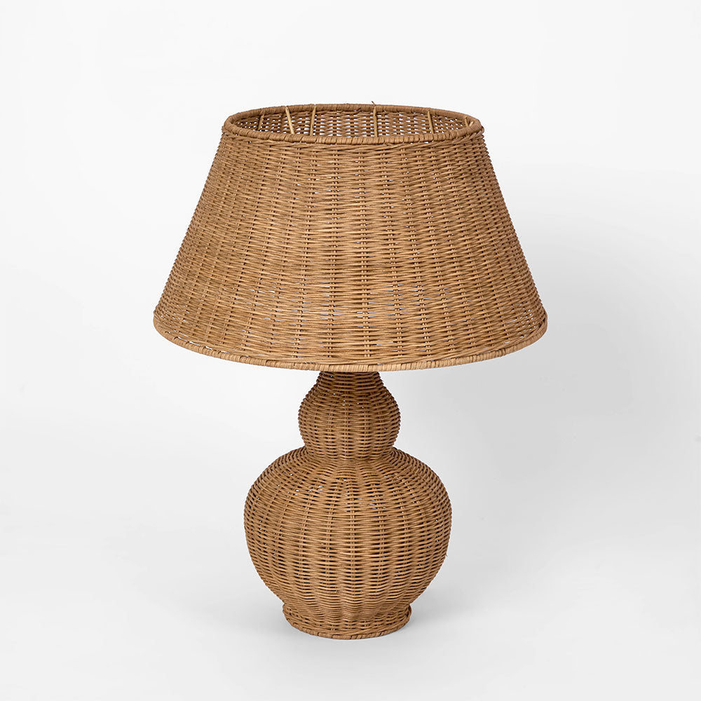 OneWorld Collection LONG ISLAND Rattan Table Lamp-ONEWORLD COLLECTION-Ozlighting.com.au