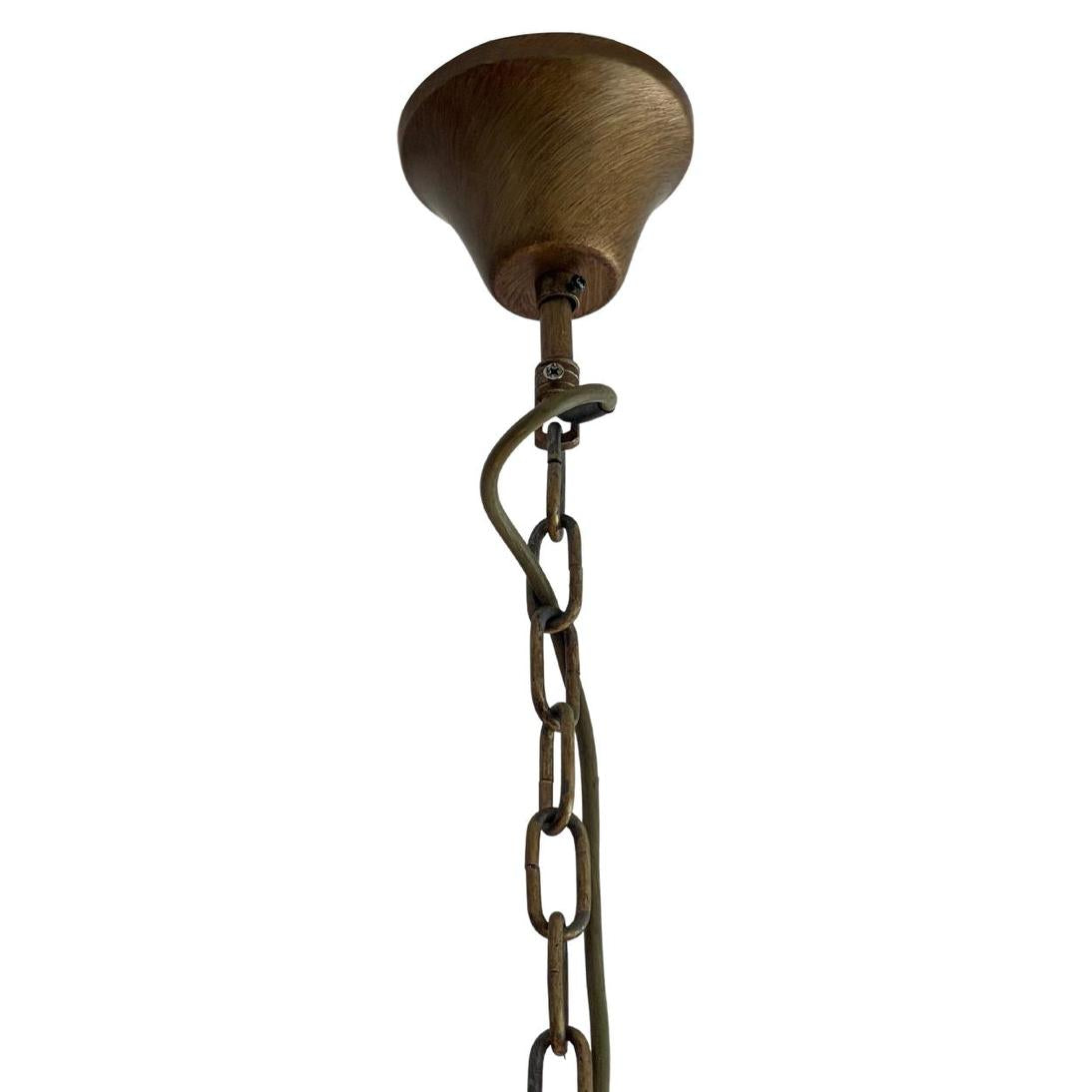 OneWorld Collection PALM LEAVES Iron Chandelier - 8-Light-ONEWORLD COLLECTION-Ozlighting.com.au