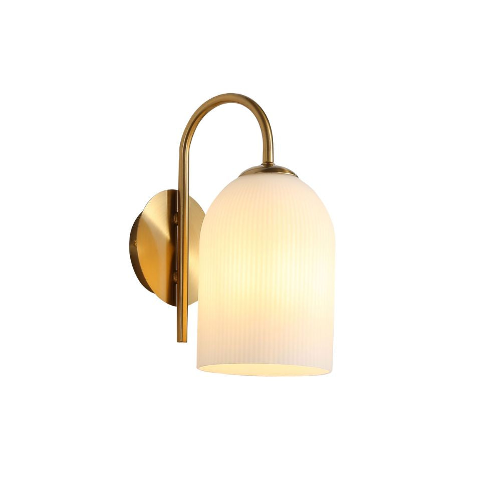 Oriel ARLEY Wall Light - 25W, Opal Matt-Oriel Lighting-Ozlighting.com.au