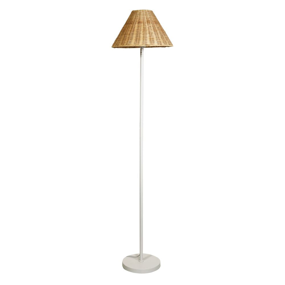 Oriel BELIZE Floor Lamp - Rattan-Oriel Lighting-Ozlighting.com.au