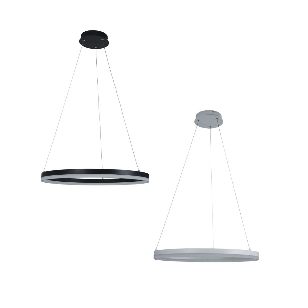 Oriel CRONUS Pendant - 1 Light Halo-Oriel Lighting-Ozlighting.com.au