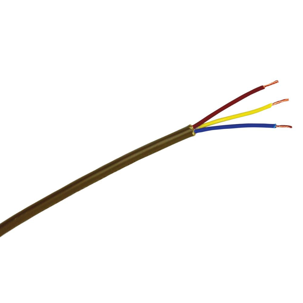 Oriel Cable - 3 Core PVC, White-Oriel Lighting-Ozlighting.com.au