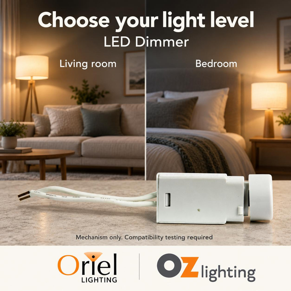 Oriel Dimmer - LED Friendly-Oriel Lighting-Ozlighting.com.au