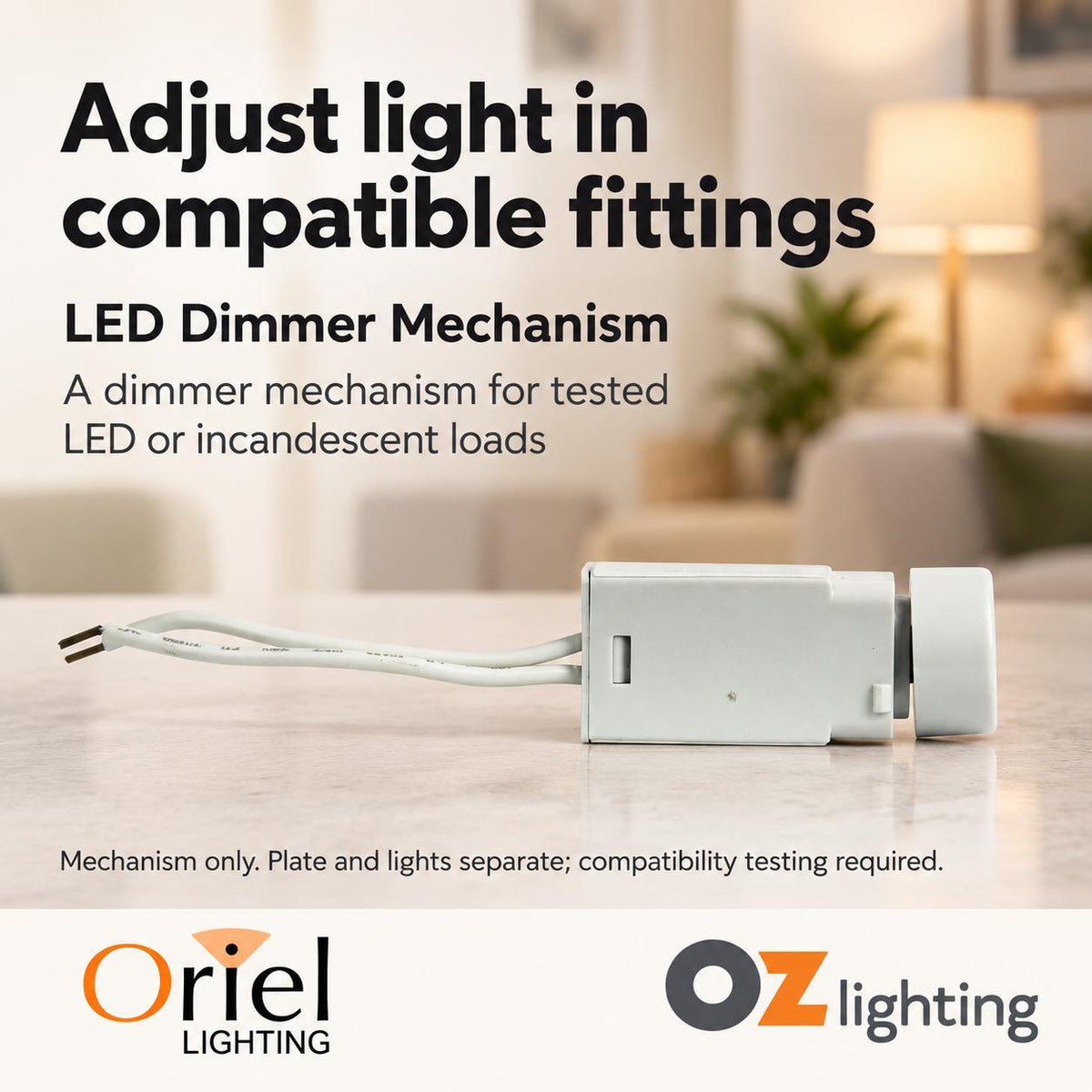 Oriel Dimmer - LED Friendly-Oriel Lighting-Ozlighting.com.au