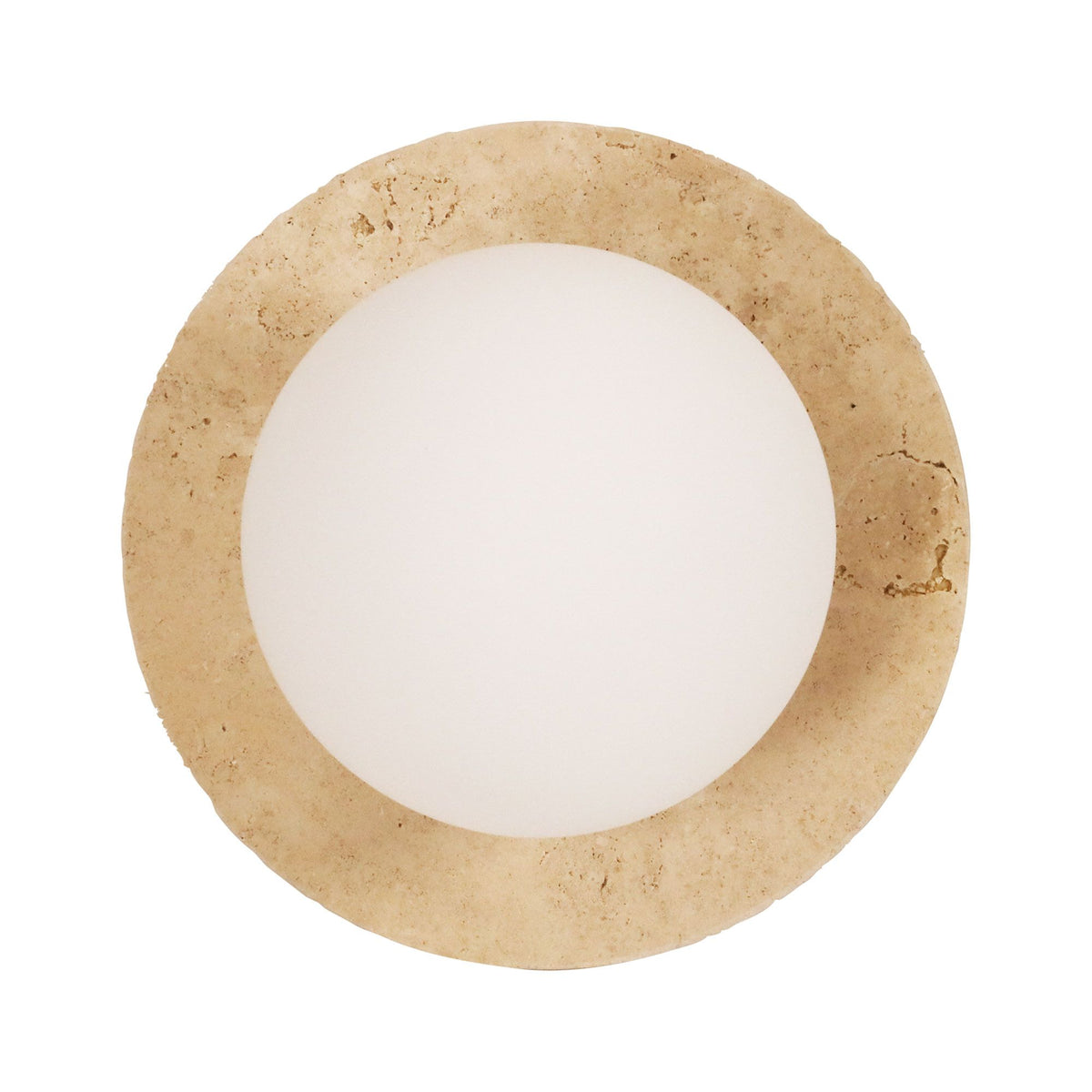 Oriel ELF Wall Light Travertine Opal Glass-Oriel Lighting-Ozlighting.com.au